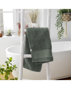 Serviette 50 x 90 cm garance romarin Vert