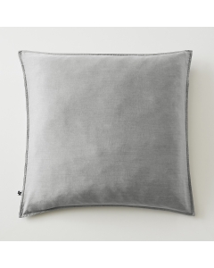 Taie d’oreiller 63 x 63 cm en Lyocell - Modèle Lysandre Gris