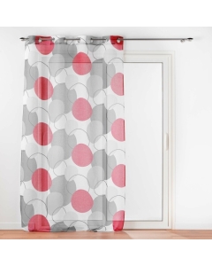 Panneau a oeillets 140 x 280 cm voile sable imprime merlin Sans