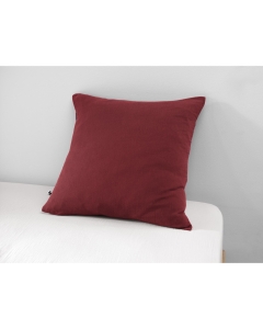 Taie d'oreiller en double gaze de coton – 60 x 60 cm – Gaïa Bordeaux