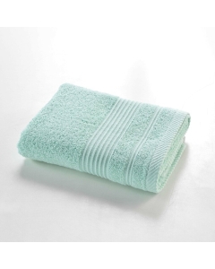 Serviette de toilette 50 x 90 cm eponge unie tendresse Celadon