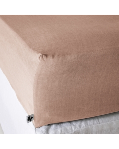 Drap Housse 180 x 200 cm en Lyocell Uni Lysandre Vieux Rose
