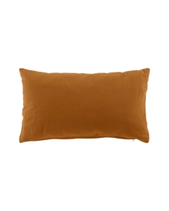 Coussin dehoussable 30 x 50 cm coton/polyester recycle grs twily Camel