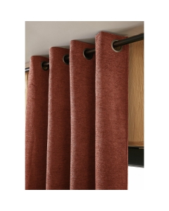 Rideau Petite Hauteur 140 x 180 cm – Occultant & Thermique Bjorn Terracotta