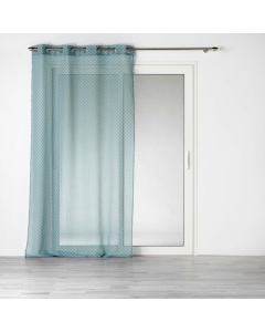 Panneau a oeillets 140 x 240 cm voile sable imprime havana Sans