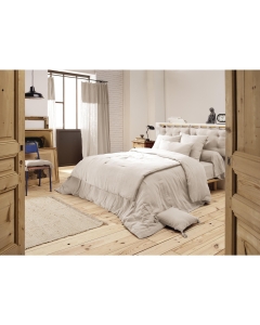 Housse de couette gaze de coton Luxe 240 x 220 cm Pampa