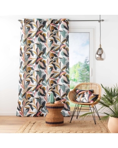 Rideau à oeillets Lavinia - 140 x 260 cm, Polyester Imprimé