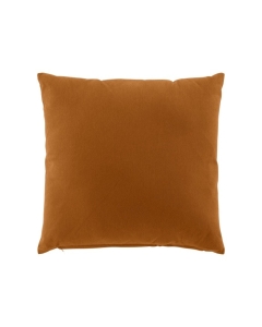 Coussin dehoussable 45 x 45 cm coton/polyester recycle twily Camel