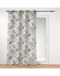 Rideau tamisant 140 x 260 cm polyester imprimé Cabana Naturel