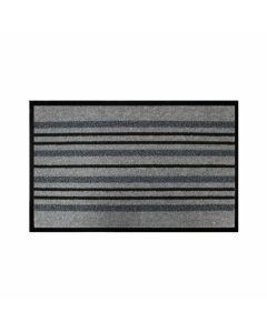 Tapis rectangle 50 x 80 cm anti-poussiere grattoir piano Gris