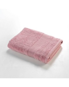Drap de douche 70 x 130 cm eponge unie tendresse Bois De Rose
