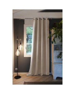 Rideau 100% occultant luxe 140 x 260 cm Obscure Pampa