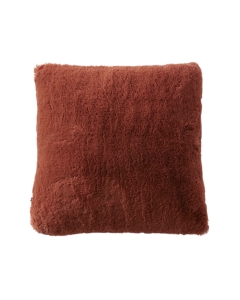  Coussin Déhoussable 45 x 45 cm en Fausse Fourrure – Renard Sven