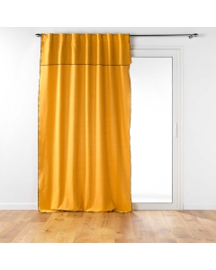 Ridea passant cache-volants en coton 140 x 240 cm Mistraline Moutarde