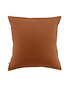 Taie d'oreiller chaude flanelle 63 x 63 cm Candice Orange