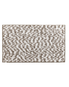 Tapis de bain 45 x 75 cm microfibre tricolore friza Sable/marron