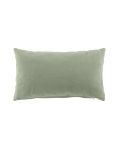Coussin dehoussable 30 x 50 cm coton/polyester recycle grs twily Sauge