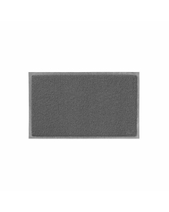 Tapis rectangle 45 x 75 cm pvc yoni Gris