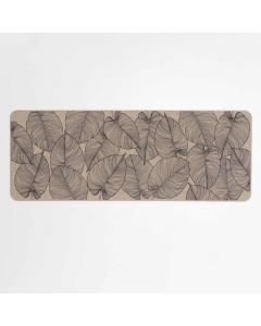 Tapis rectangle 45 x 120 cm tisse imprime jade Sans