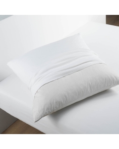 Protege oreiller 65 x 65 cm molleton molly Blanc