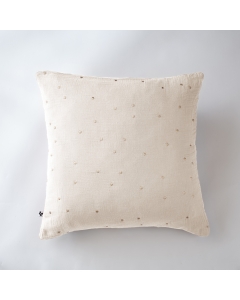 Taie d'oreiller gaze de coton 60 x 60 cm gaïa chic pampa Naturel