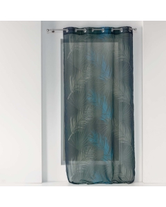 Voilage a oeillets 140 x 240 cm voile sable imprime malyssa