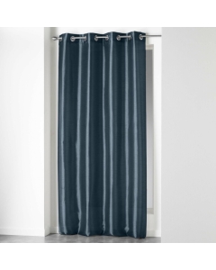 Rideau effet brillant 140 x 240 cm Shana Marine