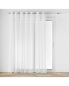 Panneau a oeillets 240 x 240 cm voile tisse carlin Naturel