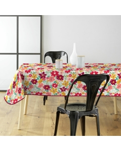 Nappe rectangle 140 x 240 cm pvc imprime milly Sans