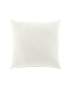 Coussin dehoussable 45 x 45 cm coton/polyester recycle Twily Blanc