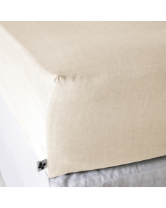 Drap Housse 180 x 200 cm en Lyocell Uni Lysandre Pampa