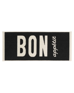 Tapis anti dérapant rectangle 50 x 120 cm bouclette Appetito