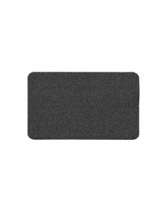 Tapis rectangle 45 x 75 cm anti-poussiere grattoir odin Gris