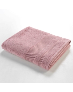 Drap de bain 90 x 150 cm eponge unie tendresse Bois De Rose