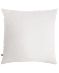 Taie d'oreiller en double gaze de coton – 60 x 60 cm – Gaïa Blanc