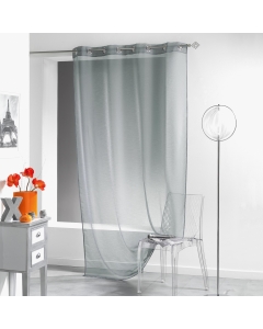 Panneau a oeillets 140 x 240 cm voile sable lissea Gris