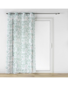 Panneau a oeillets 140 x 240 cm voile sable imprime biovana Sans