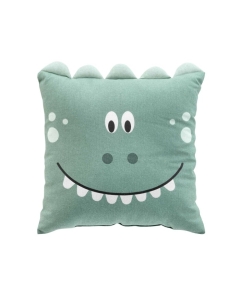 Coussin compresse 40 x 40 cm coton imprime dina des. place Sans