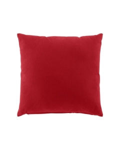 Coussin dehoussable compresse 45 x 45 cm coton/polyester recycle grs twily Rouge