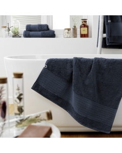 Serviette 70 x 130 cm garance minuit Bleu foncé
