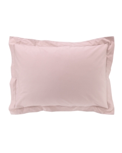Taie d'oreiller 50 x 70 cm en percale uni 78 fils percaline Rose