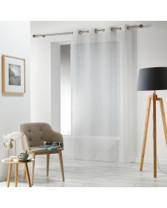 Panneau a oeillets 140 x 240 cm voile tisse carlin Naturel