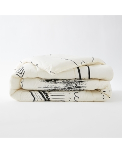 Couette tempérée imprimée 260 x 240 cm coton imprimé Berbere