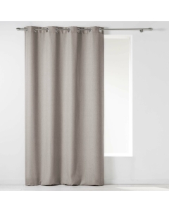 Rideau a oeillets 140 x 260 cm chambray uni newton Lin
