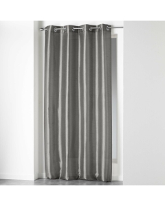 Rideau a oeillets 140 x 240 cm shantung uni shana Perle