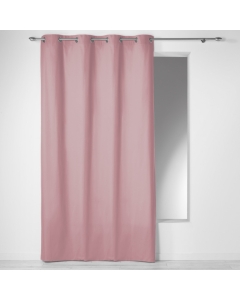 Rideau a oeillets 140 x 240 cm coton uni panama Dragee