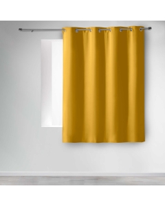 Rideau occultant 135 x 180 cm uni occult Miel
