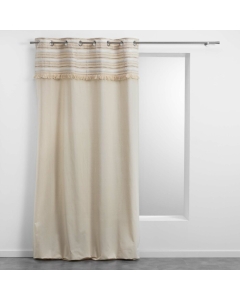 Rideau tamisant en coton 140 x 240 cm Atlas naturel