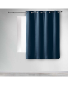 Rideau occultant spécial petites fenêtres 135 x 180 cm occult Navy