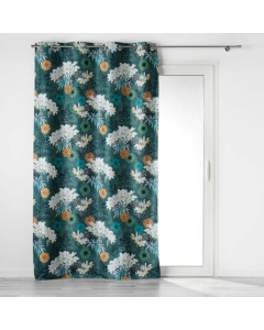 rideau a oeillets 135 x 260 cm 100% occultant/microfibre imp. osaka